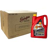 Schaeffer Manufacturing Co. 9000CK4-006 SynShield OTR Plus Full Synthetic Diesel Engine Oil 5W-40, 1-Gallon Bottle (Pack of 6)