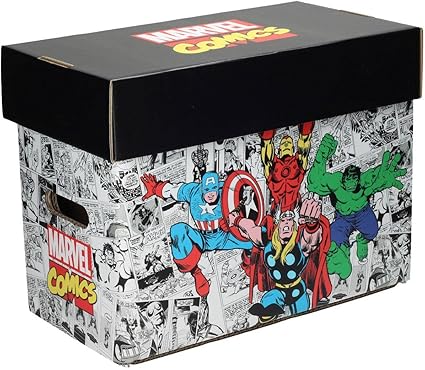 SD Toys SDTMAR20693 - Caja Para con diseño Comics Marvel: Amazon.es: Oficina y papelería