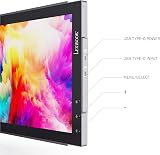 LEXIBOOK Trio Max 14" Portable Monitor Full HD IPS 1080p Laptop Dual Display view 2