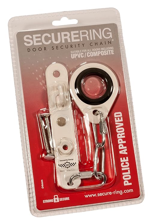 SecureRing Police Approved Door Security Chain Metal