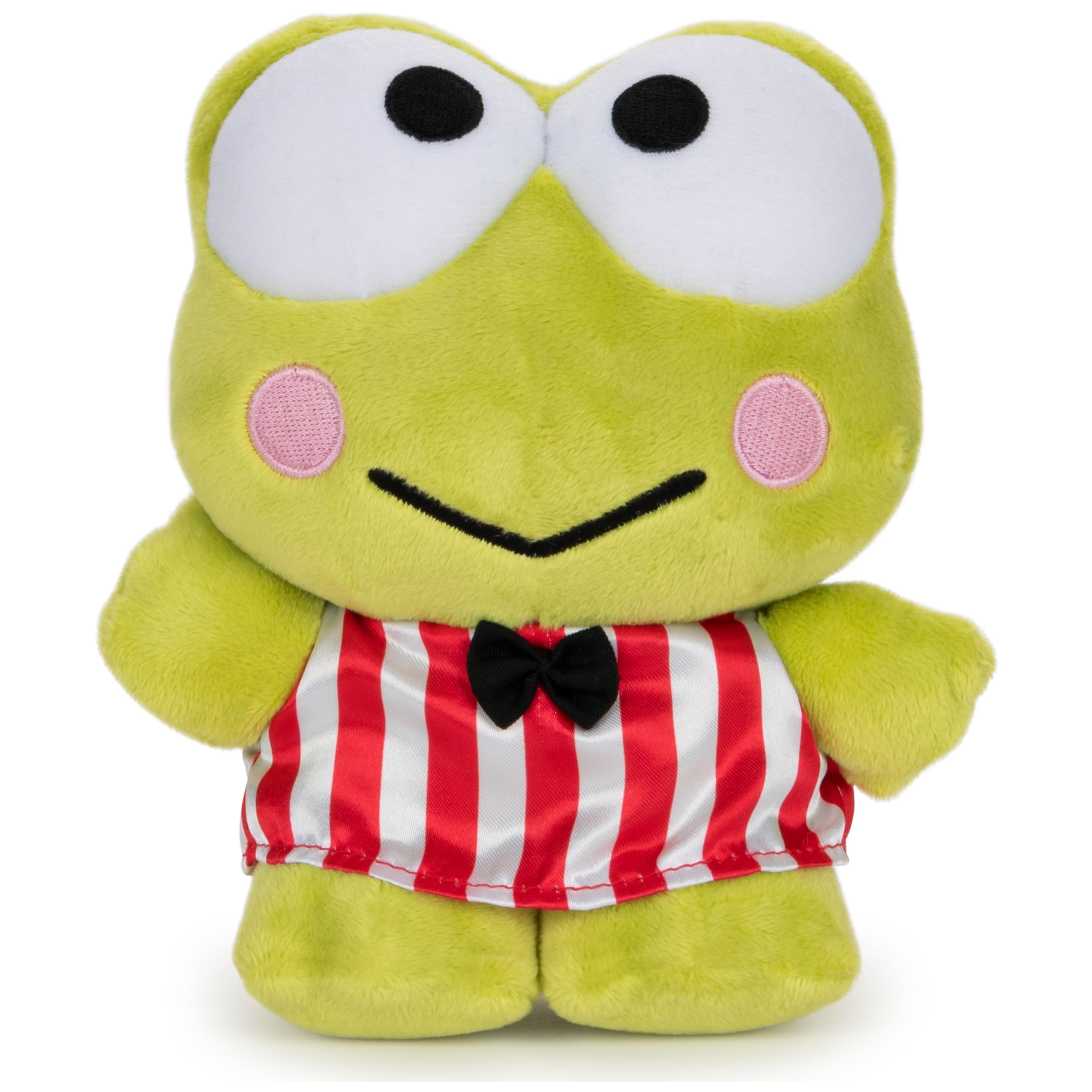 Peluche GUND Sanrio Keroppi, animal de peluche premium para edades de 1 año en adelante, verde, 6 pulgadas