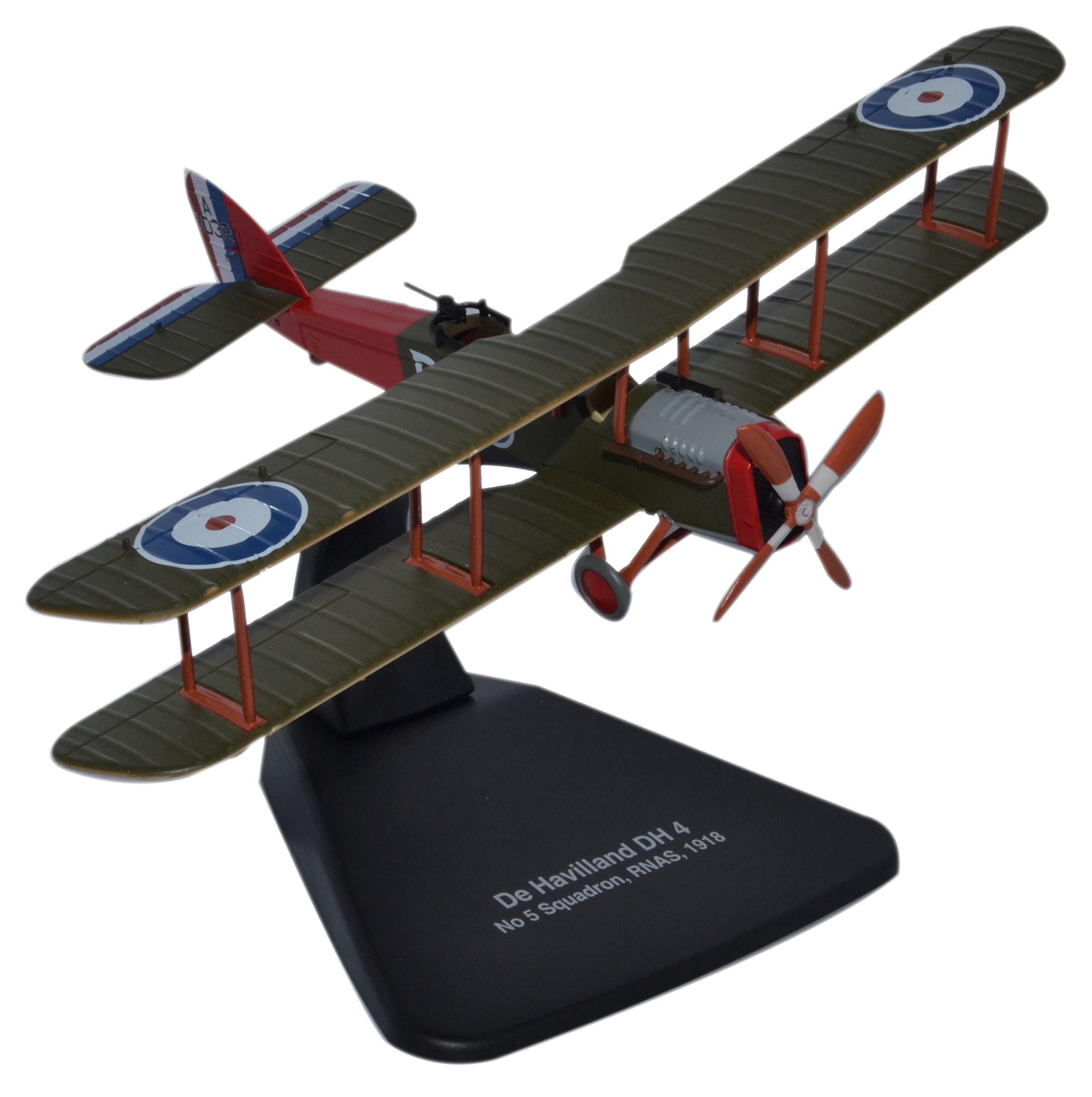 Oxford Diecast "De Havilland DH4 No.5 Squadron RNAS 1918" Model