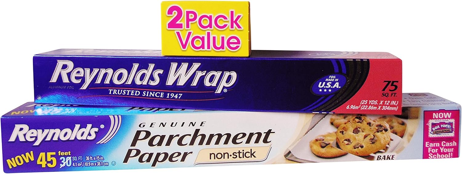 Reynolds Wrap Aluminum Foil & Reynolds Parchment Paper