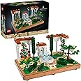 LEGO Icons Fountain Garden Building Set - DIY Kit for Adults, Ages 18+ - Miniature Craft Building Blocks for Wedding Decor, D