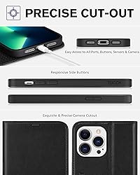 TUCCH Wallet Case for iPhone 13 Pro Max, RFID