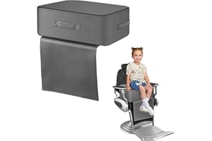 TOTIDYH Salon Booster Seat for Kids Hair Cutting, 18 x 13 x 6.7in Oversize Children Salon Chair Cushion for Hair Stylist, Bar