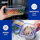 Sistema KLIP IT PLUS Leakproof Food Storage Containers 2 x 1L 2.2L view 5
