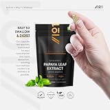 Alpha01 Organic Papaya Leaf Extract 12000mg 90 Capsules Vegan view 6