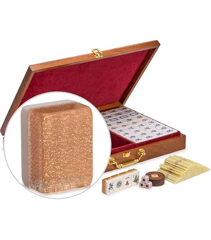 Amazon.com: Dal Negro Luxury Grand Mah Jong (Mahjong) Set with