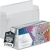 Dinavio Crafthouse 2 Pack Prismatic Evolutions SPC Plastic Protectors - 0.7mm Ultra Thick Display Protector - Compatible with Prismatic Evolutions Super Premium Collection Box (2 Pack)