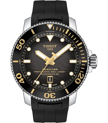 Amazon.com: Tissot Seastar 1000 Quartz GMT : Clothing, Shoes & Jewelry