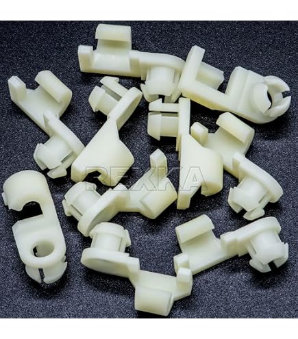 860 Pack Qty, Nylon, Import Door Lock Rod End Clip - 12T325|8633 - Grainger