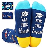 Zmart Book Lovers Gift Ideas - Reading Graduation Science Socks for Women Men