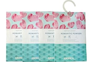 Aronica Draw Scent Sachets Vanilla, Scent Packets for Drawers, Ambientador De Ropero, Air Freshener for Closet, Linen Closet, Baby Powder Perfume, Air Fresheners for Home Long Lasting
