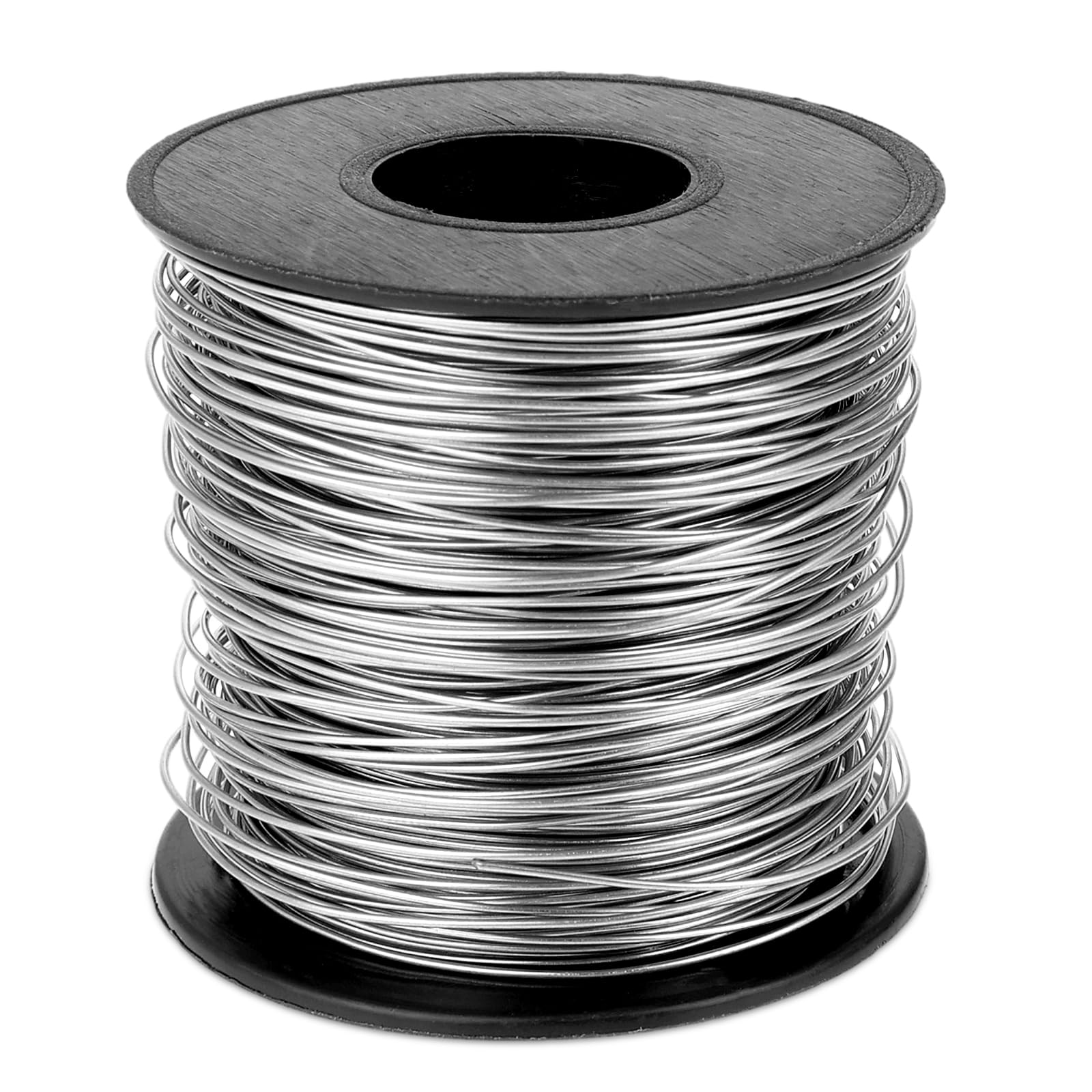 22 Gauge Jewellery Wire 0.6mm Stainless Steel Craft Wire 80m Bendable Thin Wires for Jewellery Making, Sculpting, Crafting, Modelling and Wrapping (Silver)