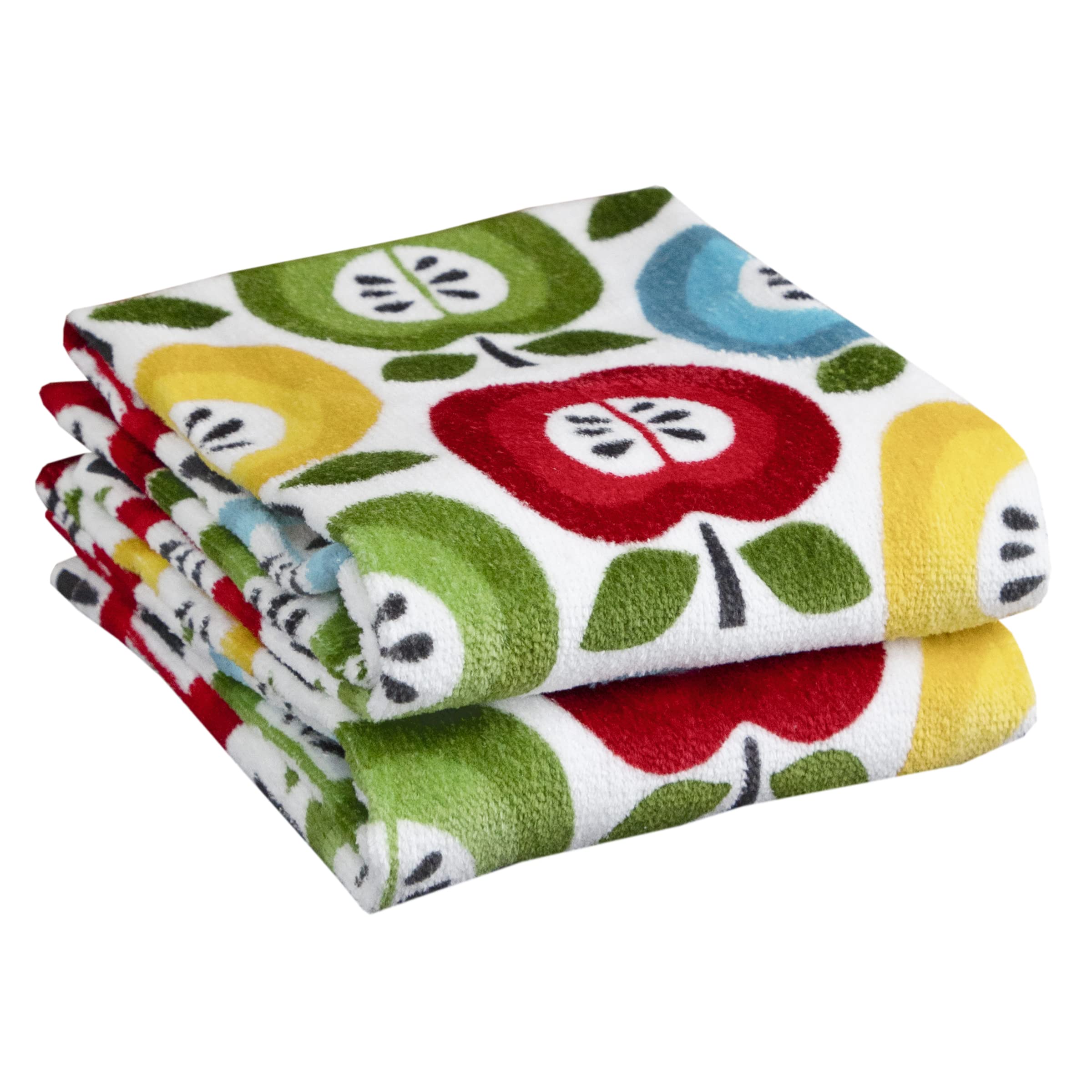 T-FAL Textiles 94748 Kitchen Towel, Cotton, Apples — image 1