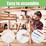 Partideal 120 Pcs Balsa Wood Sticks 300x3x3 mm Natural Dowels DIY Crafts view 5