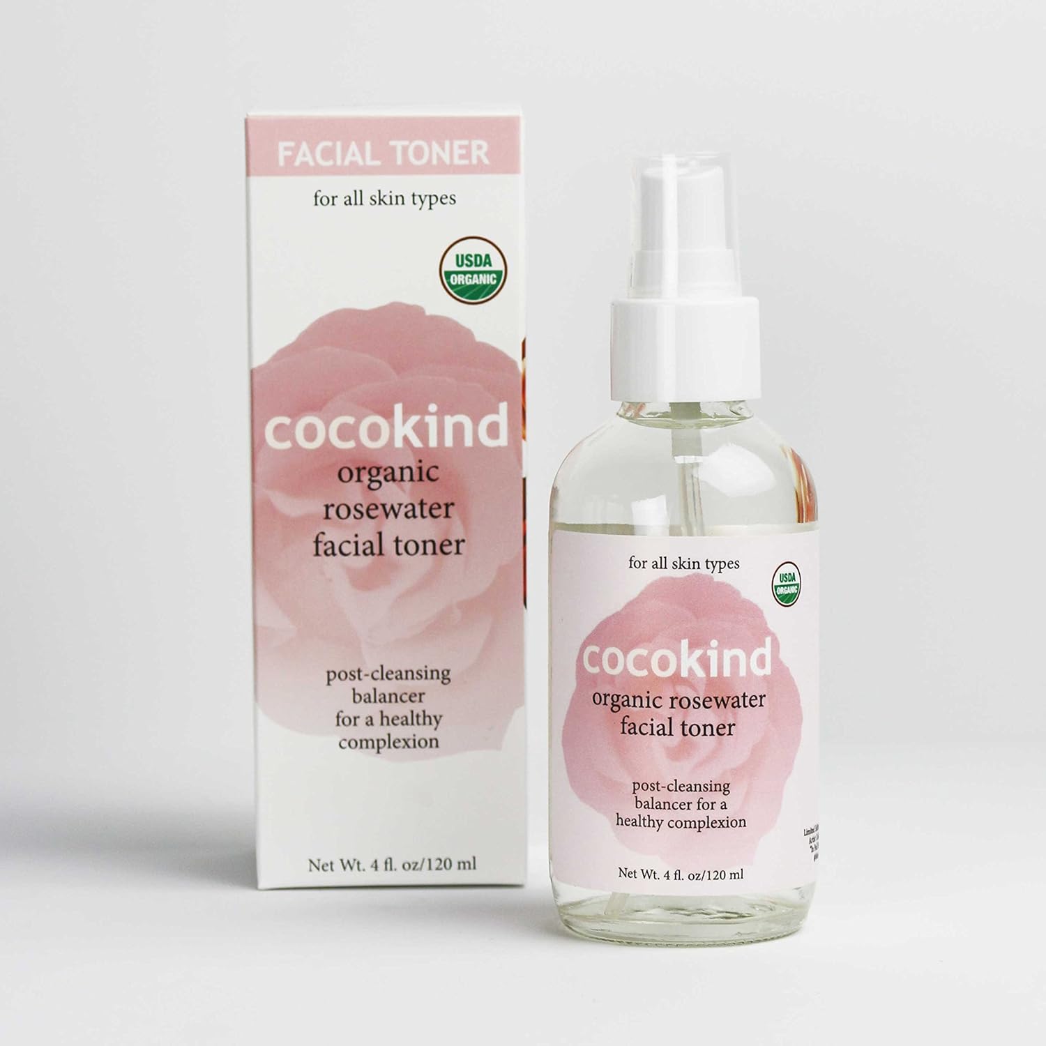 cocokind organic rosewater facial toner