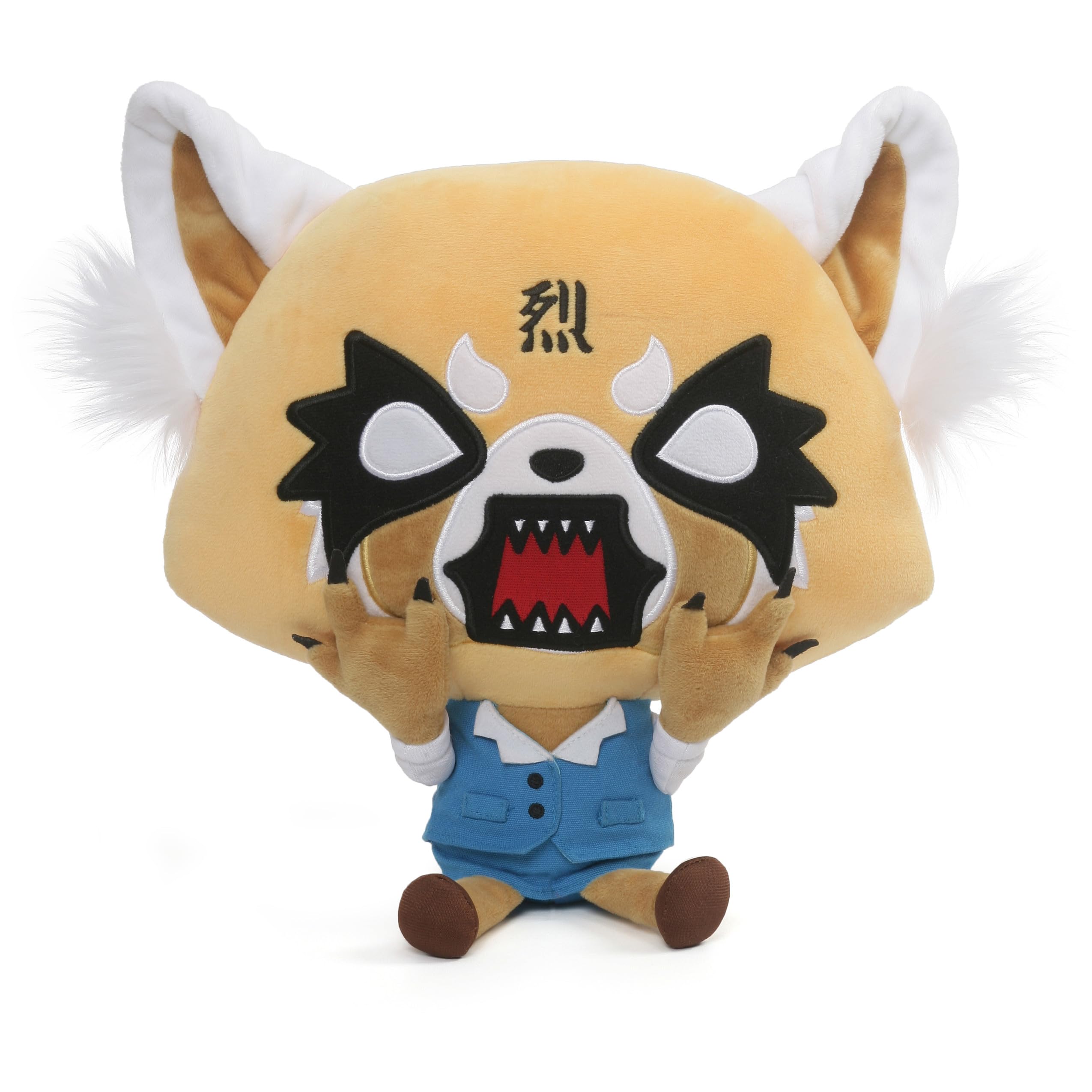 GUND Sanrio Aggretsuko Rage Plush Stuffed Animal Red Panda Netflix Original, 7"