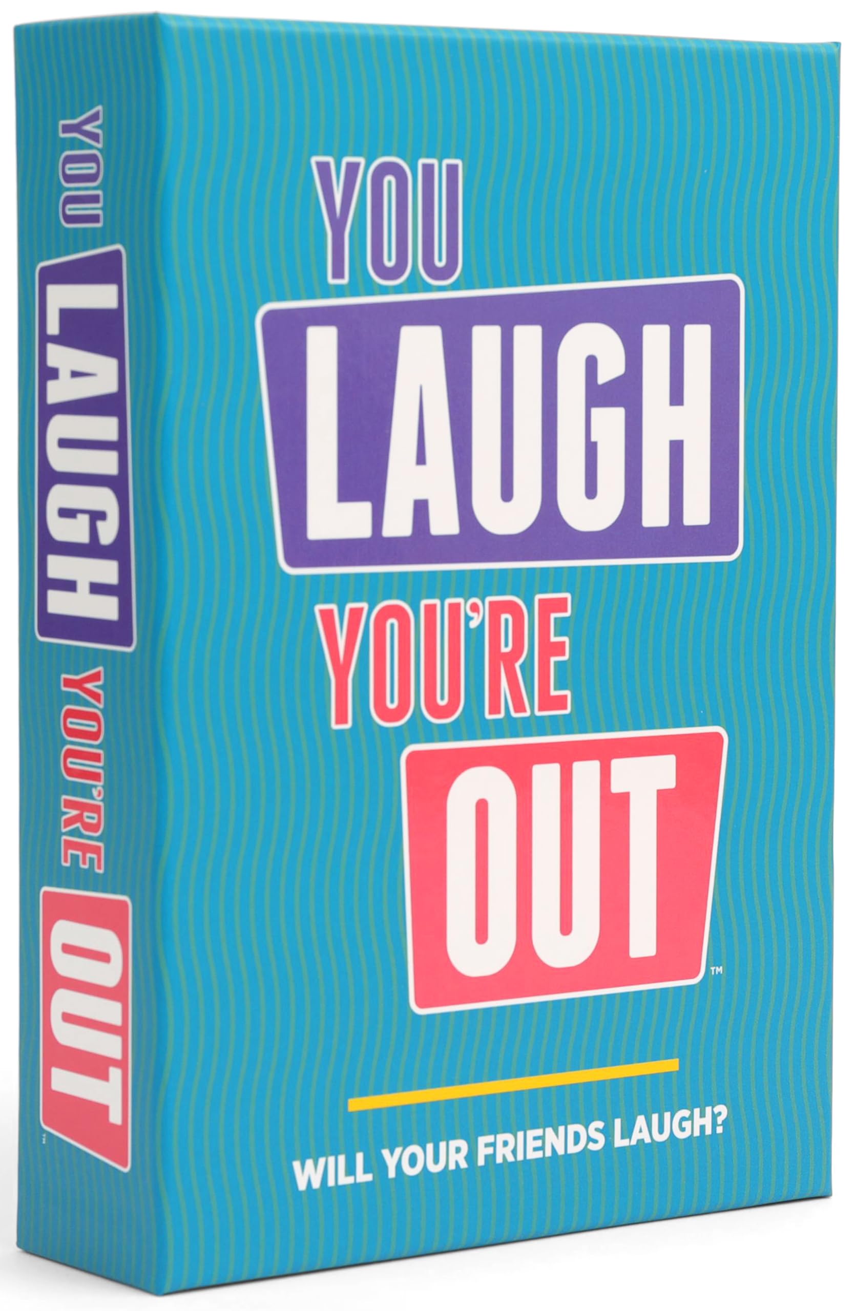Photo 1 of DSS Games You Laugh You're Out Game | Family Card Game for Adults, Kids & Teens | 125 Prompt Fun Cards for Game Nights & Parties Ages 14+