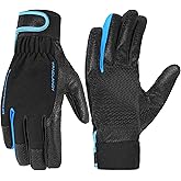 HANDLANDY Insulated Work Gloves, Thermal Winter Gloves Waterproof for Men Women