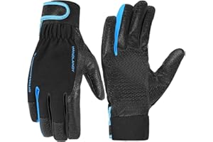 HANDLANDY Insulated Work Gloves, Thermal Winter Gloves Waterproof for Men Women
