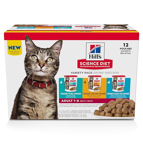 HILL’S SCIENCE DIET ADULT 1-6 WET CAT FOOD...