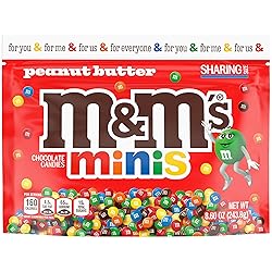 M&M'S Minis Peanut Butter Milk Chocolate Christmas