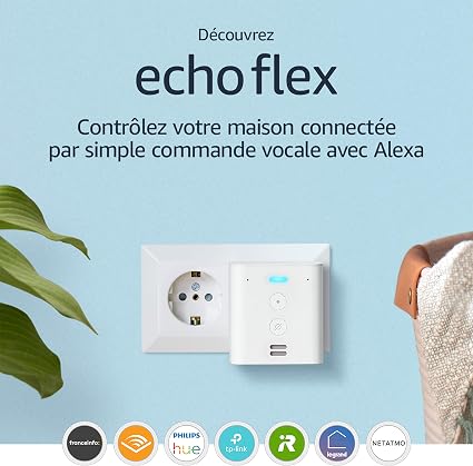 Découvrez Echo Flex, Contrôlez les appareils connectés par simple commande vocale avec Alexa: Amazon.fr