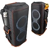 Protective Cover for PartyBox 710 Speaker Double-Layer Shield, Scratch-Resistant, Dust proof Shell, Custom Fit Speaker Jacket, Breathable Mesh Sleeve, w/4 Storage Pockets (partybox 710)