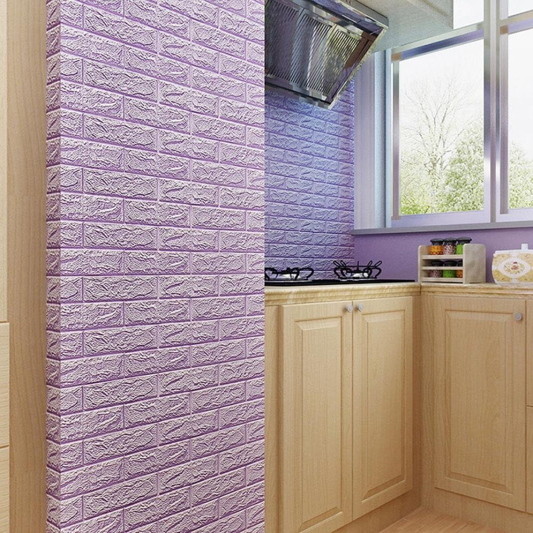 FAMILIZO PE de Espuma de 3D Wallpaper DIY Pared Pegatinas Decoración de