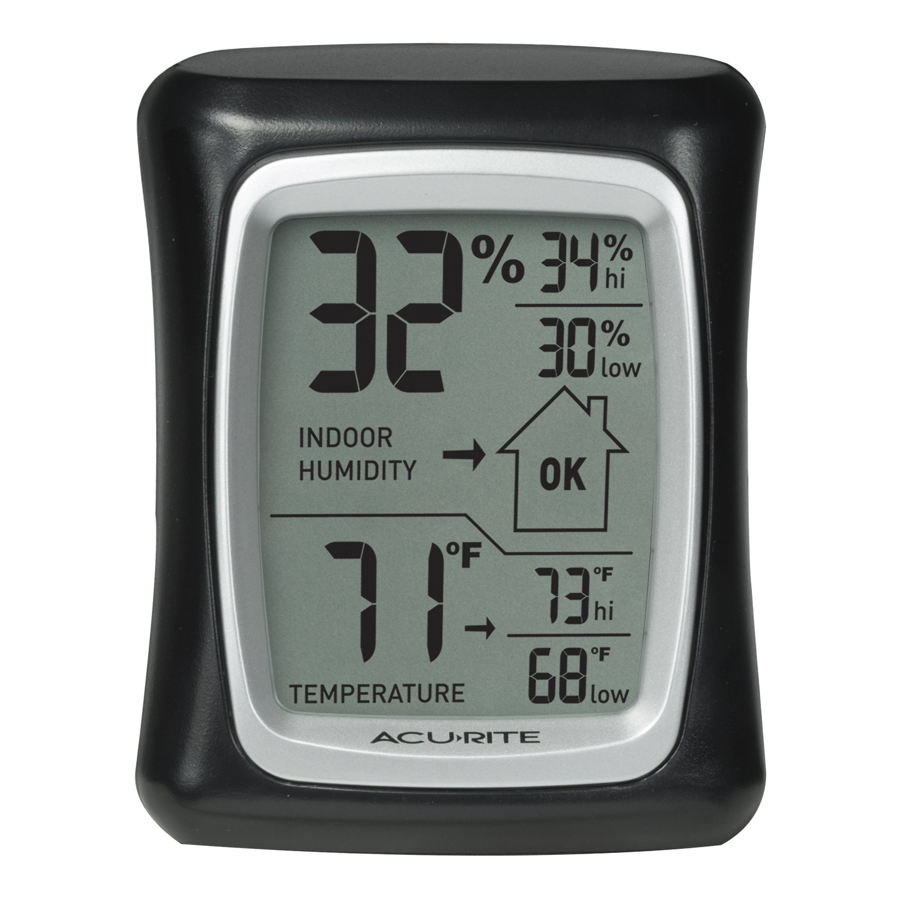 AcuRite 00325 Home Comfort Monitor, Black