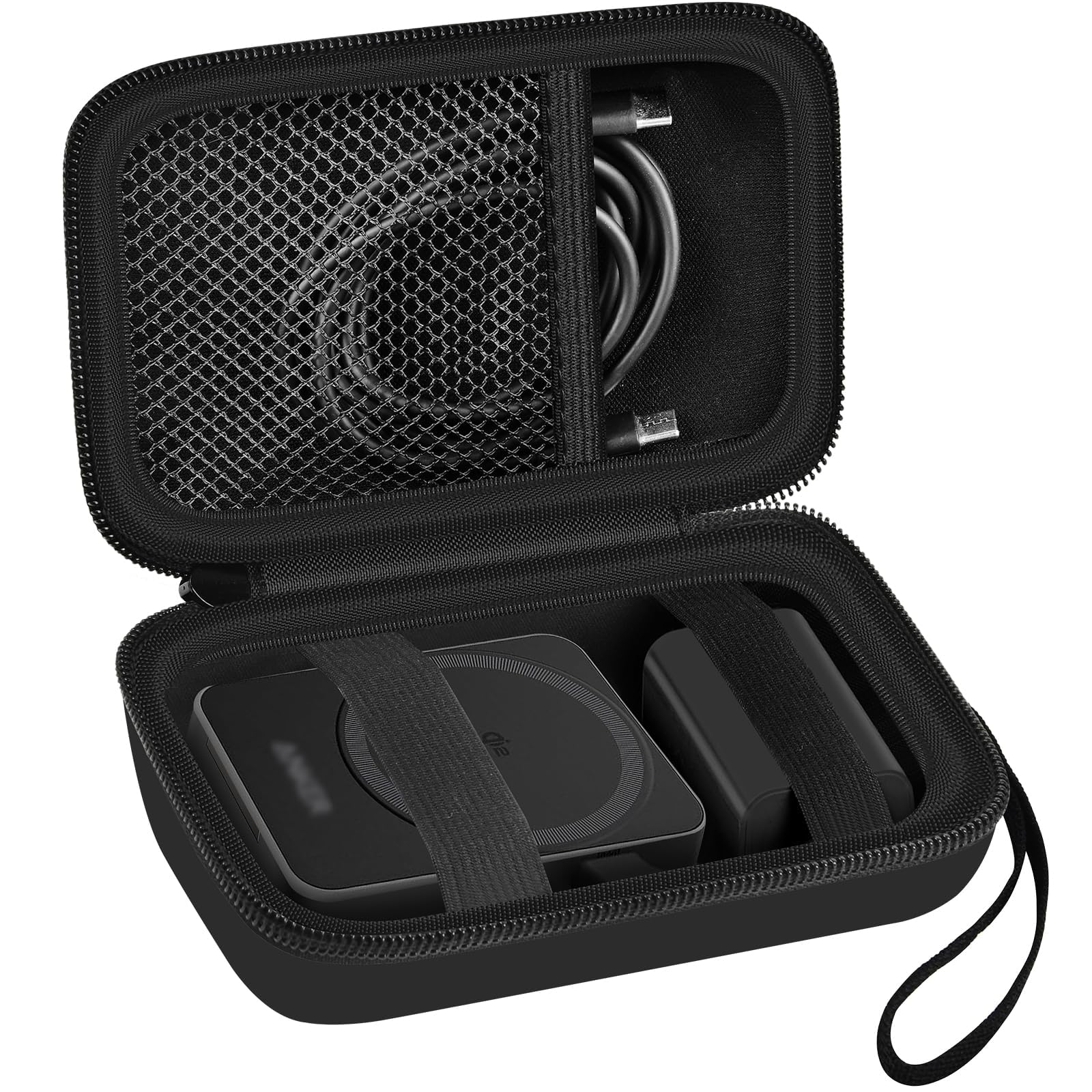 ANKHOH Case for Anker MagGo for Ucomx 3-in-1 for MagGo UFO Charging Station,for Augnner for Iseyyox for Apple MagSafe Duo for LISEN Wireless Charger Foldable Magnetic Charging Stand Box-Black
