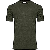 TallSlim Men's Tall Slim-Fit Short Sleeve Crewneck T-Shirt - Extra Long, Slim Fit, Preshrunk Easy Care