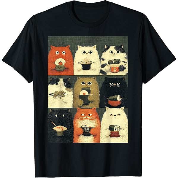 Amazon.com: Vintage Japanese Cat Alien Cat Dad UFO Abduction