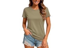 TACVASEN Women's Short Sleeve Workout Shirts Sun Protection T-Shirt UPF 50+ Quick Dry Athletic Sport Yoga Gym Tops