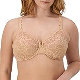 Bali Women's 6543 Lace Desire Lightly Lined Underwire Bra