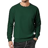 JMIERR Men's Crewneck Sweatshirt Casual Long Sleeve Geometric Texture Sweatshirts Fashion Pullover Shirts
