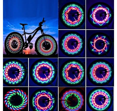 mountain bike wheel lights