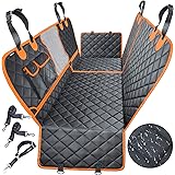 URPOWER 4-in-1 Convertible Dog Car Seat Cover 100% Waterproof Dog Seat Cover Nonslip Dog Hammock 600D Heavy Scratchproof Pet 