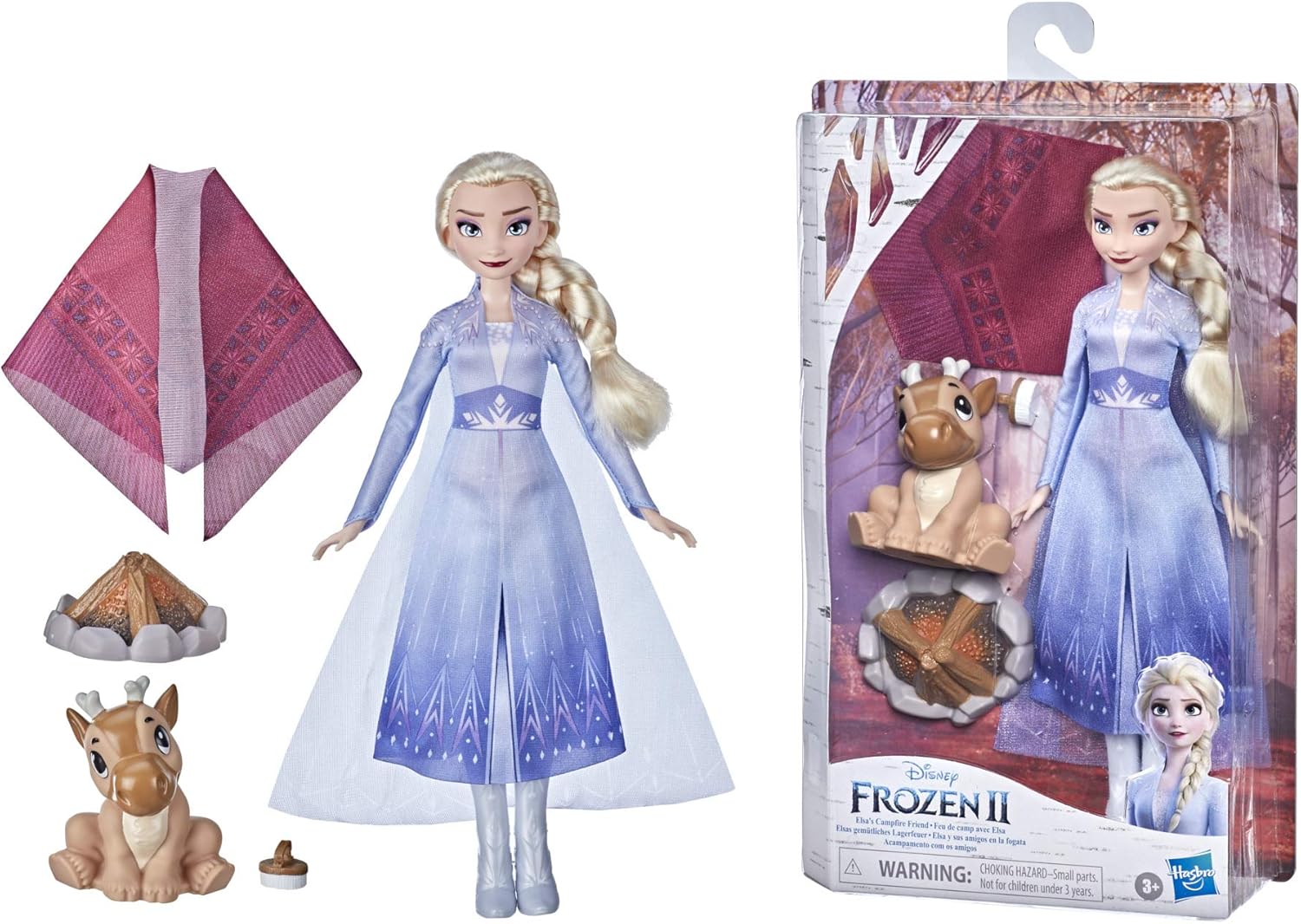 Disney Frozen FRZ 2 ELSAS CAMPFIRE FRIENDS, Black, Od 3 Lat - Image 4