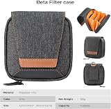 K&F Concept Lens Filter Case Holds 4 Filters Up to 95mm Waterproof Pouch view 6