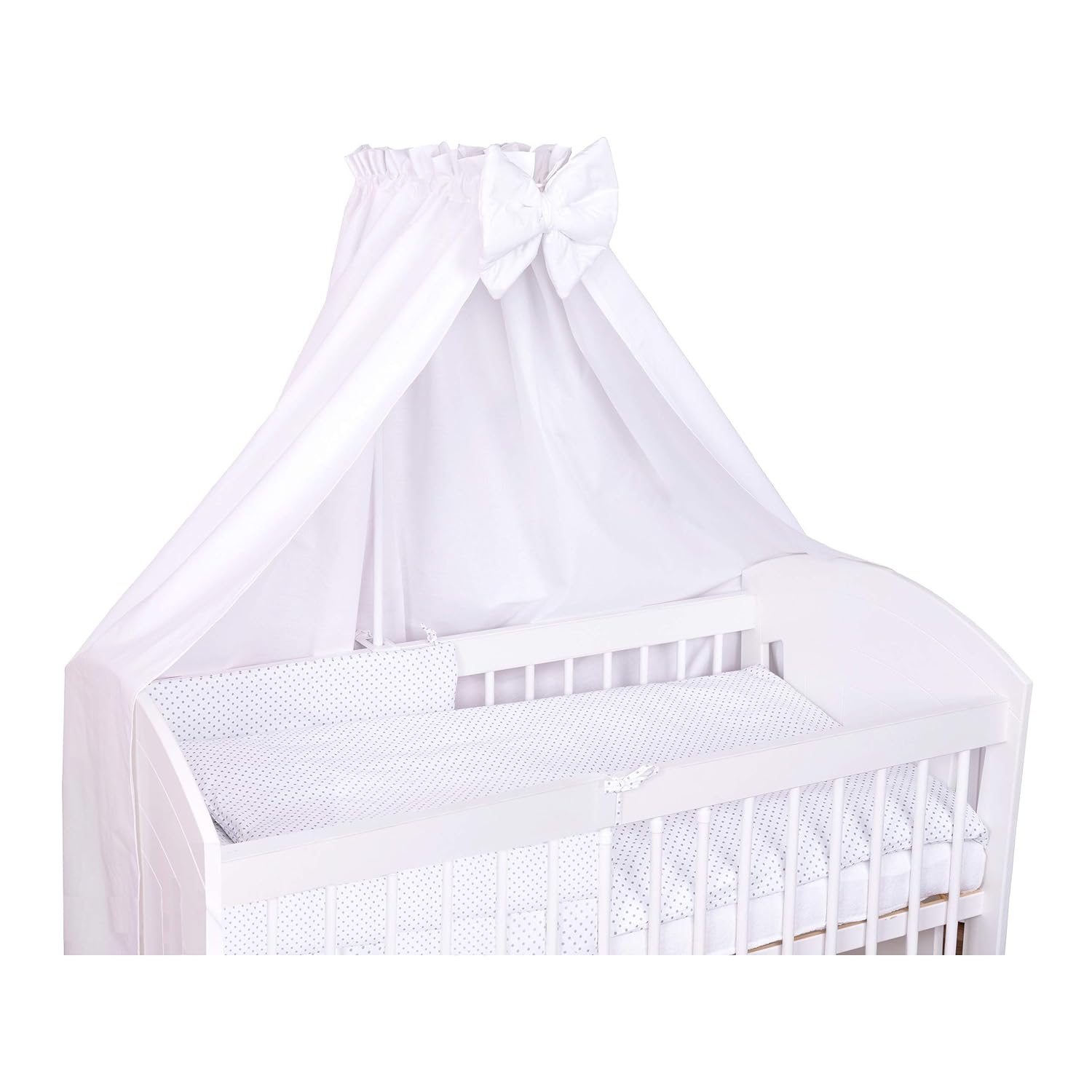 Baldaquin Xxl Grande Taille Moustiquaire Callyna 100 Union Europeenne Ciel Lit Bebe Coton Ameublement Et Decoration Accessoires De Literie