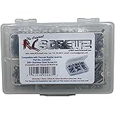 RC Screwz Stainless Steel Screw Kit tra087 Compatible with Traxxas Rustler 4x4 / VXL (67076-4)