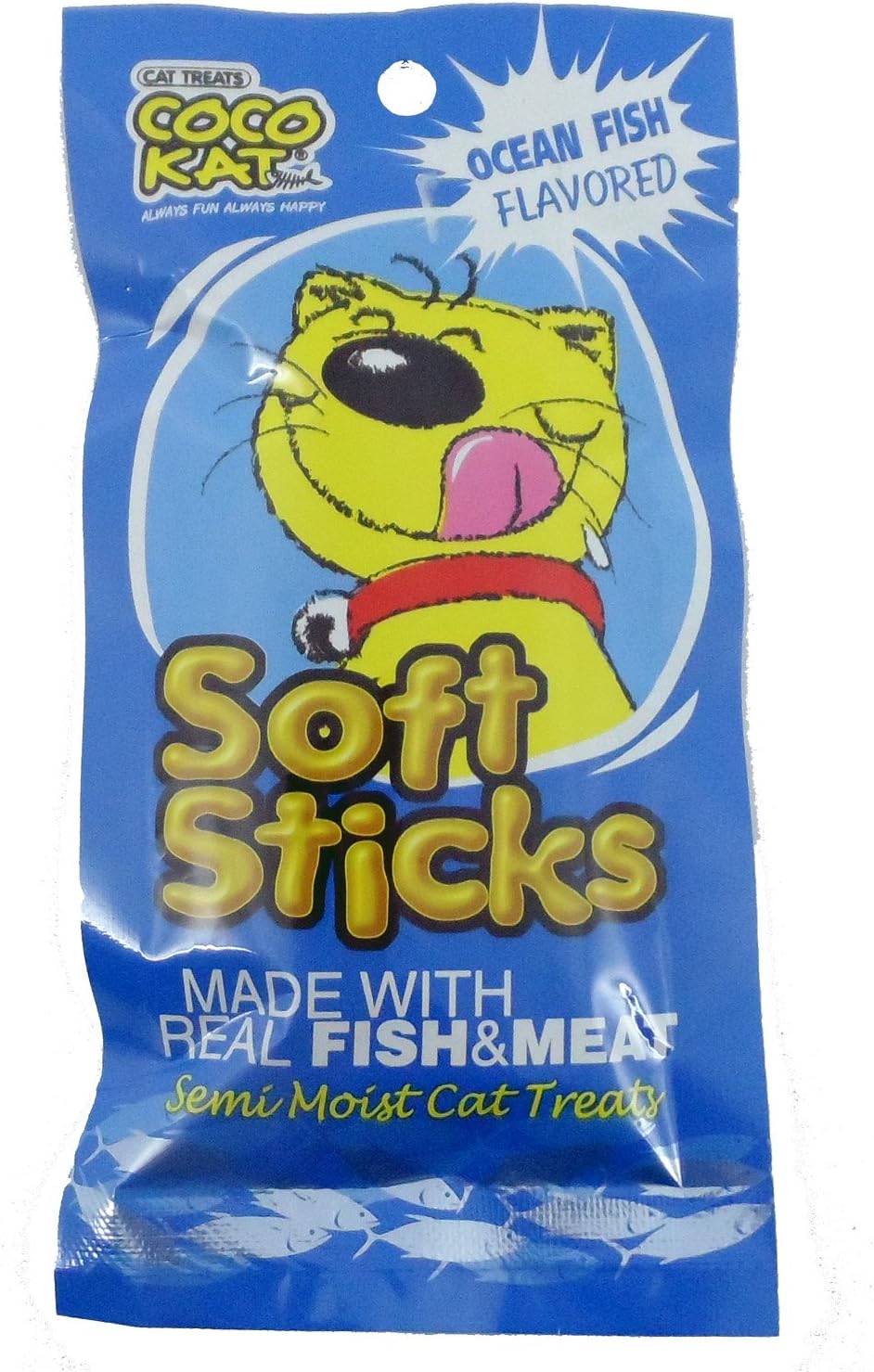 Cocokat,soft Sticks Ocean Fish Flavored 50g X 3