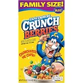 Cap'n Crunch Cereal, Crunch Berries, 20.5oz Box