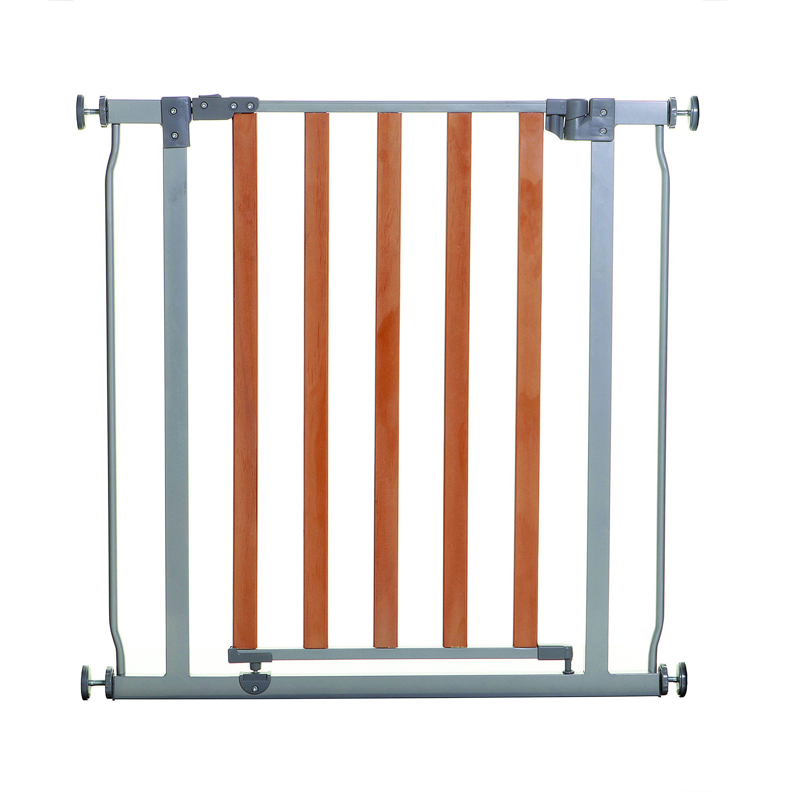 Dreambaby Cosmopolitian Wood/Metal Safety Gate (Fits 75-82cm), multicoloured