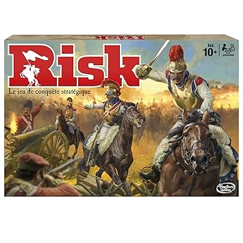 Risk Game - A Game of Strategic Conquest, Game for Families and Kids Ages 10 and Up, 2 - 5 Players