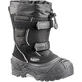 Baffin Unisex Kids' YOUNG EIGER Insulated Waterproof Tall-Height Snow Boots w/Full-Grain Leather Upper &amp; Polar Rubber Base