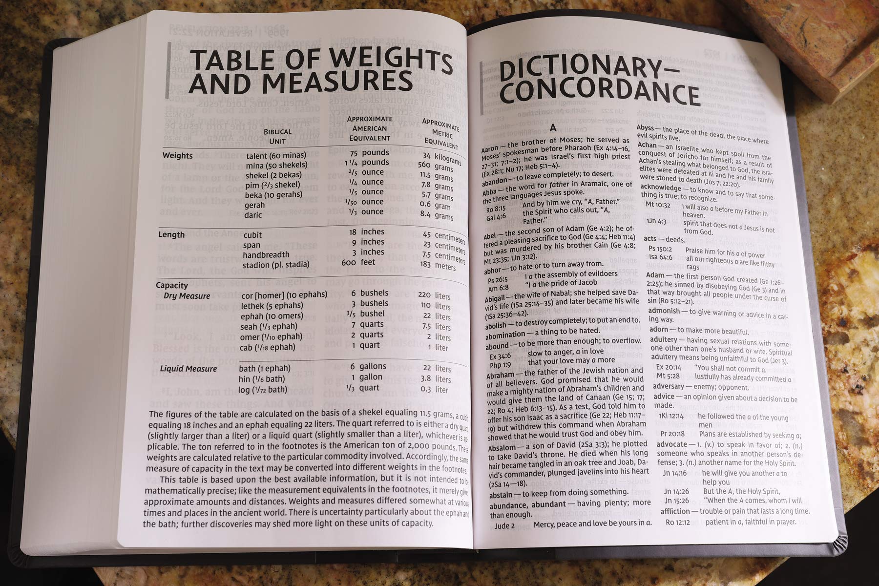 NIV, Super Giant Print Reference Bible, Leathersoft, Gray, Red Letter, Comfort Print Mar 13, 2018